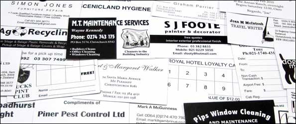 Sameday Budget Business Cards Print Quality Sample