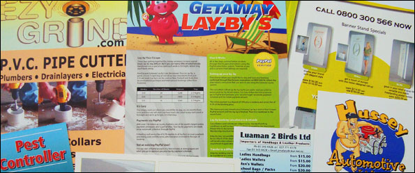 Sameday Promotional Flyers Print Quality Sample