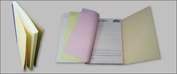 Sameday Personalised Invoice Docket Pads Print Sample
