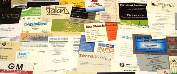Sameday Specialty Business Cards Stock Print Sample