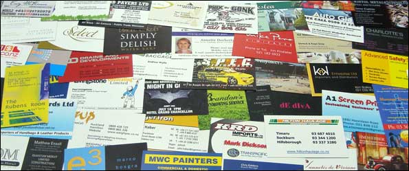 Sameday Standard Business Cards Print Quality Sample